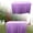 Purple, variant on Table Skirt for 4ft Rectangle Tables - One-Piece Elastic Spandex Table Cover with Ruffles for Banquets, Weddings, Parties & Events - Resistant Tablecloth Skirt