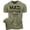 T-Shirt Military Green, variant on Gymish Mad Lifter Workout T-Shirt for Men, Funny Gym Shirts, Lifting T-Shirt, Deadlift Tee, Men's Gym Shirt, Workout Tops, Powerlifting & Bodybuilding Tee