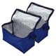 thumbnail image 4 of Blue Insulated Lunch Bag for Bottle Made of Oxford Cloth Portable and Lightweight 2 Pack, 4 of 4