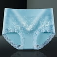 thumbnail image 2 of WRKEKC Panties for WomenPanties for Women Plus Size Cotton Solid Color Rose Print High Waist Tummy Control Butt Lifting Cotton Panties, 2 of 3