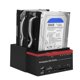 thumbnail image 5 of ASHATA Estación de Acoplamiento de Disco Duro Externo2.5inch/3.5inch Three-Bay USB3.0 SATA/IDE HDD Docking Station Offline Clone HUB Reader Soporte Windows2000/XP/Vista/Win7/8/Linux/OSUS Khall DS00725-01, 5 of 6