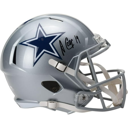 Amari Cooper Dallas Cowboys Autographed Riddell Speed Replica Helmet - Fanatics Authentic ...