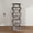Gray, variant on 5 Tier Rotating Shoe Rack Tower, 16 Pair Shoe Organizer Shelf, White, 43.6" x 23.6" x 23.6"