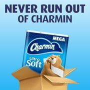 Charmin Ultra Soft Toilet Paper, 4 Mega Rolls