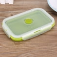 thumbnail image 4 of Spptty Collapsible Lunch Box, 800ml Silicone Collapsible Portable Lunchbox Bowl Folding Food Storage Container, Food Container, 4 of 8