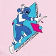 thumbnail image 2 of CafePress - Power Rangers Blue Ranger Punching - Baby Light Bodysuit, Size Newborn - 24 Months, 2 of 4