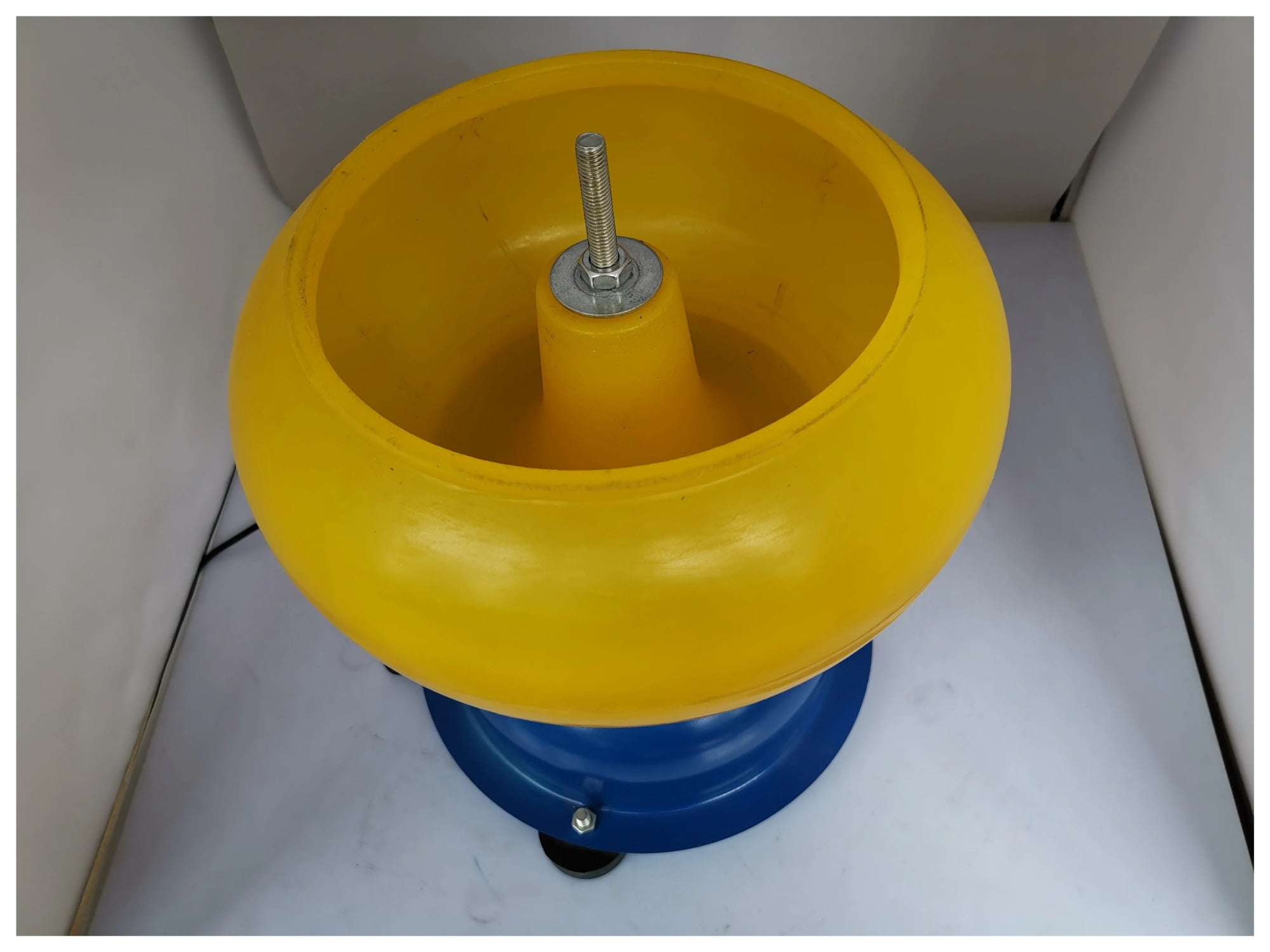 Jade, Agate Polishing Machine, 10 Inch PU Bucket Electric Grinder, Vibrat Grinding Machine ,Powerhouse Performance