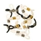 thumbnail image 1 of 18pcs Conectores de Goma Termina para Anteojos Gafas de terre Titular Collar Cadena - Antideslizante, 1 of 7