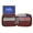 Burgundy, variant on Genuine Leather Bifold Credit Card Holder Zip Around Men's Wallet