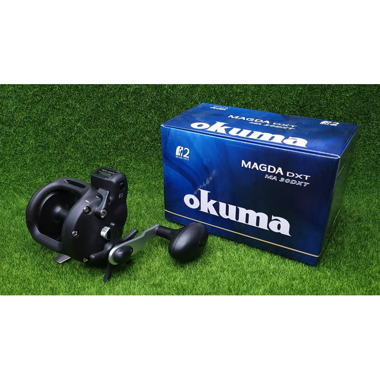 Okuma Magda Pro DXT 5.1:1 Levelwind Line Counter Reel, Right Hand - MA-20DXT
