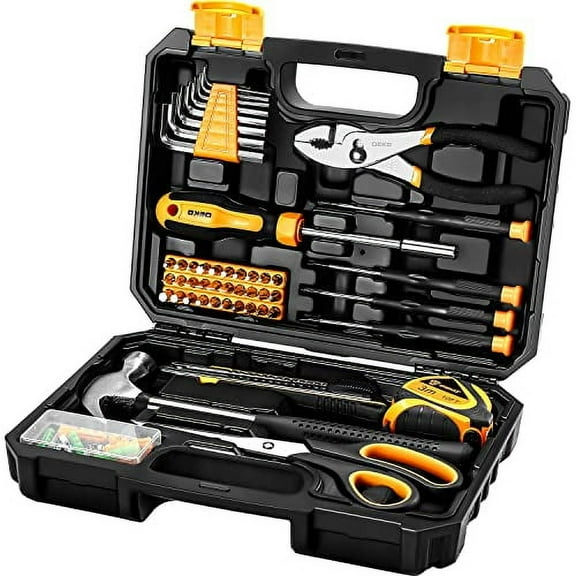 Kit de herramientas DEKOPRO General Household de 50 piezas con funda de plástico