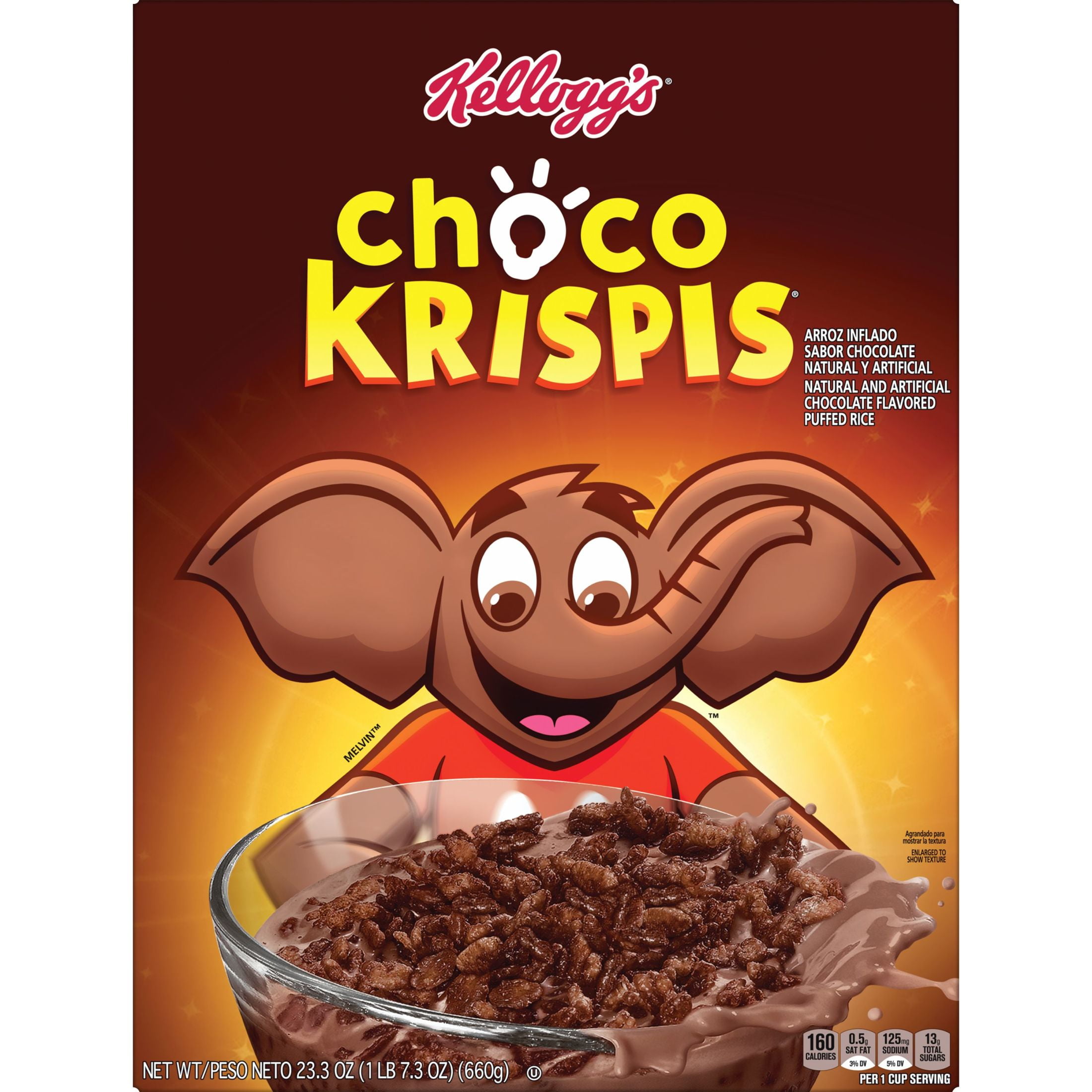 Kellogg's Choco Krispies Barritas de Cacao y Leche Pack 6 x 20g