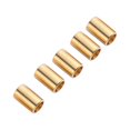 thumbnail image 3 of FRCOLOR 100pcs DIY Jewelry Accessories Round Tube Straight Tube Beads Copper Beading Accessory for Handmade Bracelets Necklace Craft Making Golden, 3 of 4