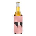 thumbnail image 2 of Carolines Treasures  Belted Galloway Cow Pink Check Michelob Ultra Hugger for Slim Cans - Pink Check, 2 of 2