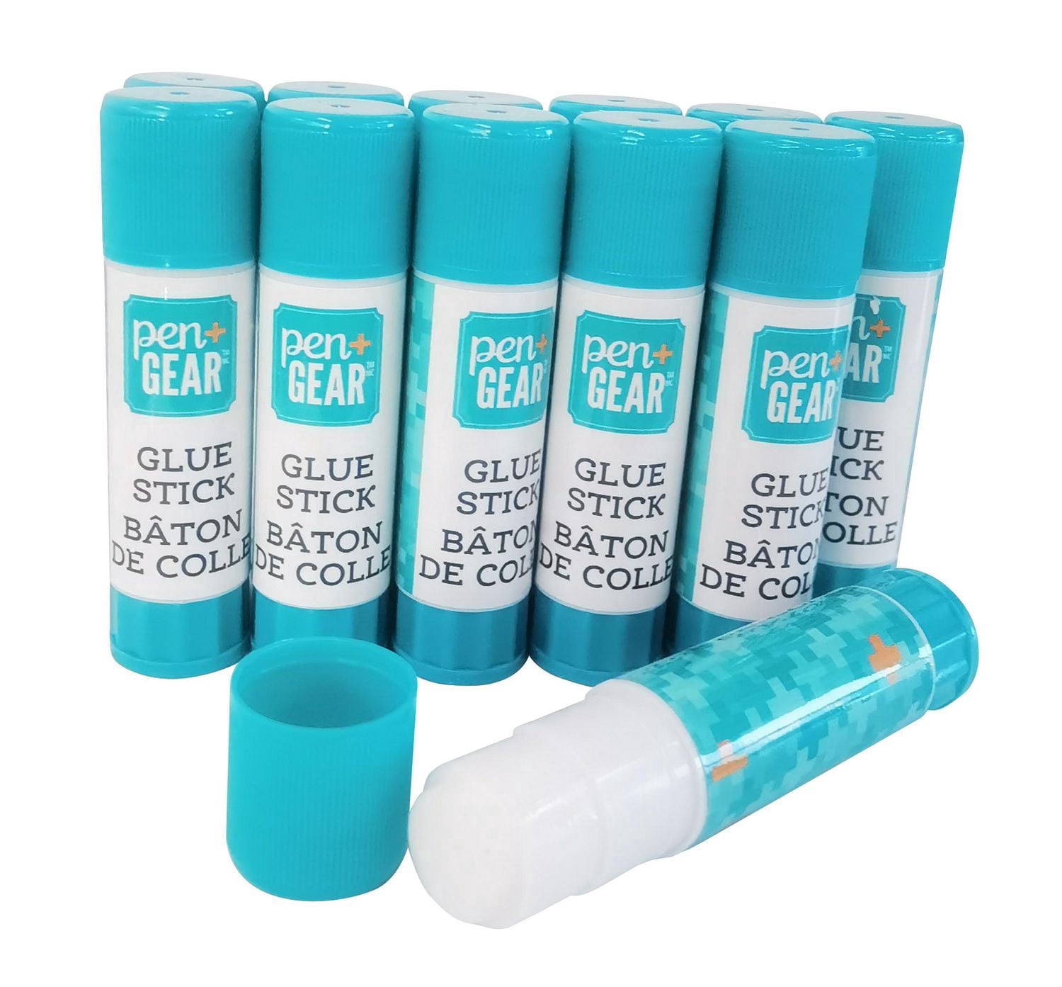 Pen+GEAR Glue  Stick 12pk *21g(0.7oz) Packed  in Paper Box, Dry Time 5–10 Minutes.