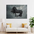 thumbnail image 4 of Ai Generated Horse Poster Decorative Painting Canvas Wall Art Living Room Posters Bedroom Painting,Unframe-style,24x36inch(60x90cm), 4 of 8