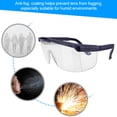 thumbnail image 4 of Protective Goggles, Goggles Transparent Shock-proof Anti-scratch Coating Clear Lens Shooting Ranges With Anti-Fog Goggles For Polishing For Experiment Dark Blue, 4 of 8