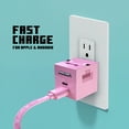 thumbnail image 6 of Liquipel Powertek Minecraft Dual USB-A / USB-C Wall Charger - Pig, 6 of 8