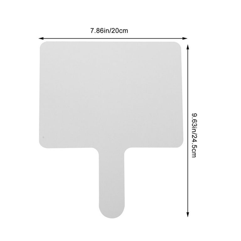  Ciieeo Rewritable Scoreboard White Board with Stands Mini Dry  Erase Board Blank Score Board Scoreboard for Voting Dry Erase Paddles  Writing Board Paddle Board Handheld Foam Student : Office Products