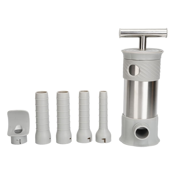 Herramienta para hacer salchichas, embutidor de salchichas Manual higiénico, seguro, multifuncional, de alta capacidad, fácil desmontaje para el hogar