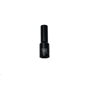 K Tool International 9MM 3/8 Drive Impact 6 Point Deep Socket