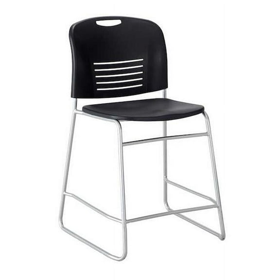 VY Counter Height Chair - Black - 40 x 18 x 22 in.