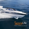 thumbnail image 5 of SereneLife Home Gray Aluminum 3 Bow Bimini Top, 5 of 5