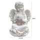 thumbnail image 3 of Estatua Del Jardín Del Ángel Estatua de ala de ángel sentado de resina, lámpara Solar de arte, adorno de jardín, decoración del hogar (niña) Ehuebsd  Libre de BPA, 3 of 7