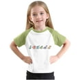 thumbnail image 4 of RXIRUCGD 2025 Vêtements d'Été pour Enfants Tout-Petits Garçons Filles Mode Mignon Col Rond Imprimé Manches Courtes Haut, 4 of 7