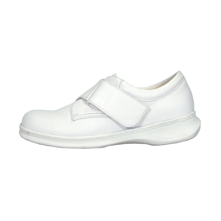 Free Shipping! 24 Hour Comfort Adelia Wide Width White Slip-On
