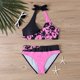 thumbnail image 4 of MKLEKYY Trajes De Baño Mujer Curvy Women'S Print High Waisted Tankini Two Tankini Set Swimsuit, 4 of 4