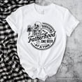 thumbnail image 6 of Surviving Fatherhood Skeleton Beer T-Shirt, White Vintage Tee for Tired and Hilarious Dads, 6 of 7