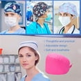 thumbnail image 3 of Gorros De Trabajo De 6 Piezas Para Médicos, En Forma De Calabaza, Servicio Prolongado, Color Puro, Botón De Pulido Opaco, Colores Surtidos, Sombreros De Funcionamiento Unisex matsuzay  AP008642-21, 3 of 6