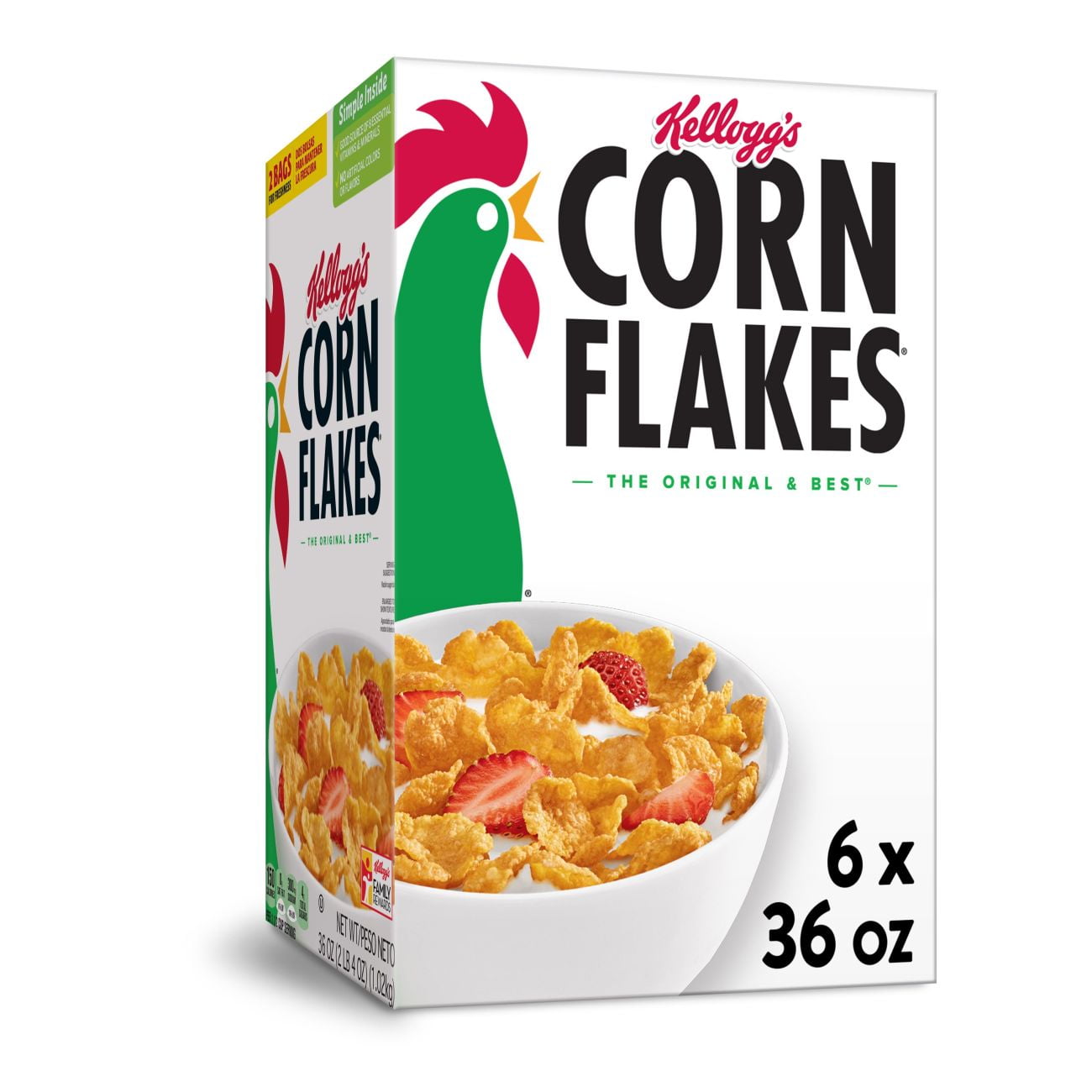 Kellogg's Corn Flakes Cereal 18 Oz for sale online