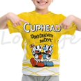 thumbnail image 3 of Camiseta de Cuphead para niños, camisetas de dibujos animados para niños y niñas, camisetas de juego de anime, camisetas de CUPHEAD, camisetas de manga corta de verano para niños, ropa, 3 of 5