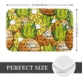 thumbnail image 2 of Rateoe Tropical Summer Fruit Pattern Flannel Door Mat Indoor Outdoor Entrance, Waterproof All-Weather Doormat,Fade Resistant, Low Profile Entryway Mat 16x24in, 2 of 7