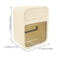 thumbnail image 2 of WHAMVOX Dispenser Paper Towel Holder 22.00X17.50X12.00CM White, 2 of 8