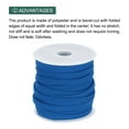 thumbnail image 3 of Uxcell 1/4" Double Fold Bias Tape Continuous Bulk Bias Tape for Sewing Seaming Dark Blue 25 Yards, 3 of 7