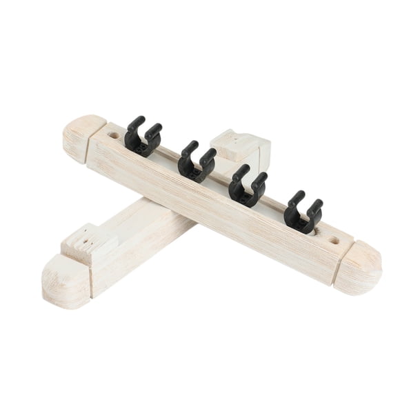 4 Pool Cue Rack, Billiard Stick Holder Wall Mount, Pool Table Rods Clip,Billiard Accessories