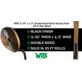 thumbnail image 4 of WRS 3/16" x 1/2" Double-Sided Butyl Glazing Tape  -  25 Ft Roll, Black, 4 of 5