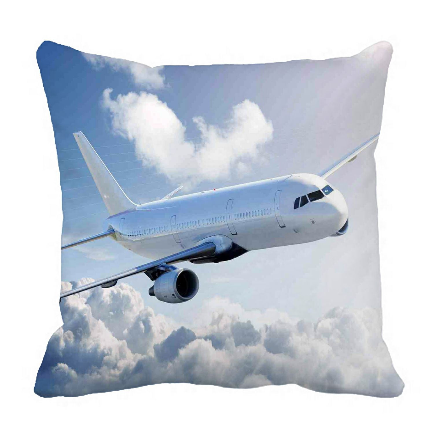ZKGK Airplane Pillowcase Home Decor Pillow Cover Case Cushion Two Sides