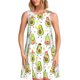 thumbnail image 1 of Fotbe Avocado Playing Music Vestido de Verano sin Mangas para Mujer – Vestido Midi Línea A, Estilo Camiseta Floral, Vestido Playero Casual y Fluido, 1 of 7