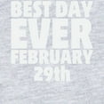 thumbnail image 2 of CafePress - Best Day Ever February 29Th Body Suit - Cute Infant Bodysuit Baby Romper - Size Newborn - 24 Months, 2 of 3
