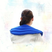 My Heating Pad Neck and Shoulder Wrap to maintain a gentle pressure on Sore Muscles, Achy Joints, Injuries, Arthritis, Tendonitis, Stress, Tension, the list goes on (Blue)