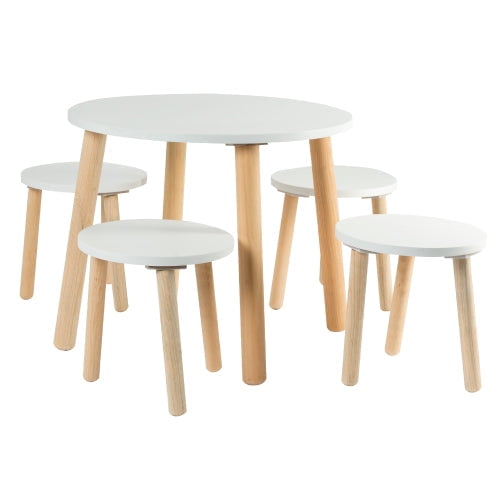Comedor Natura Circular Duduk Bancos para niños de madera