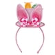 thumbnail image 2 of Diadema con orejas de conejo, accesorio para disfraz, aro para el pelo para recuerdo de fiesta de Pascua para niños Rosa, 2 of 9