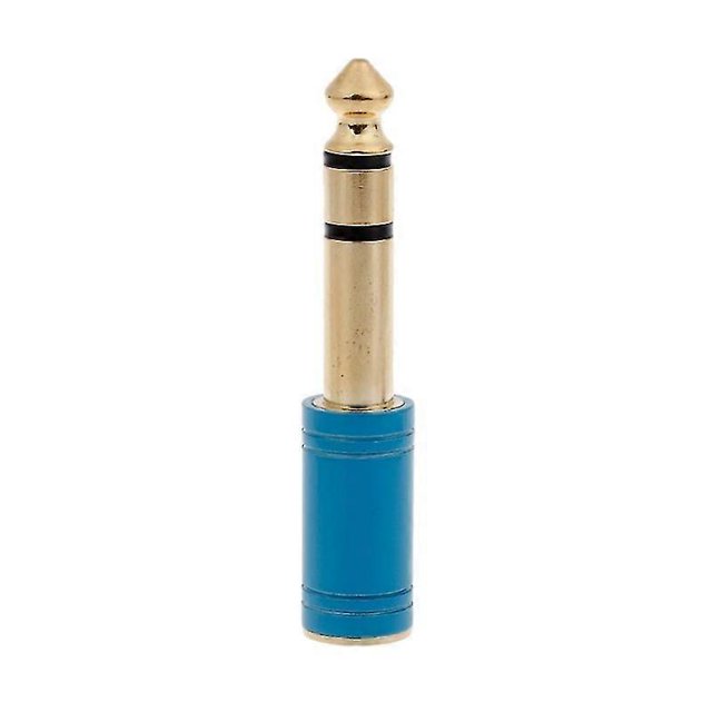 6.35mm to 3.5mm Adapter Gold Plated 6.35 Male to 3.5 Female Plug Converter