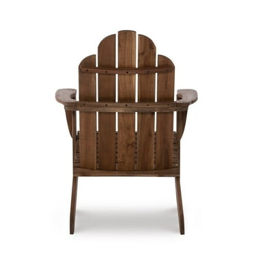 Linon Home Decor Gavil Outdoor Natural Brown Adirondack Chair