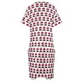 thumbnail image 4 of Vestido largo con estampado Choco para mujer para vestir con bolso vendaje para ropa de fiesta, 4 of 6