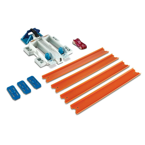 Hot Wheels Track Builder 2Lane Launcher Trackset